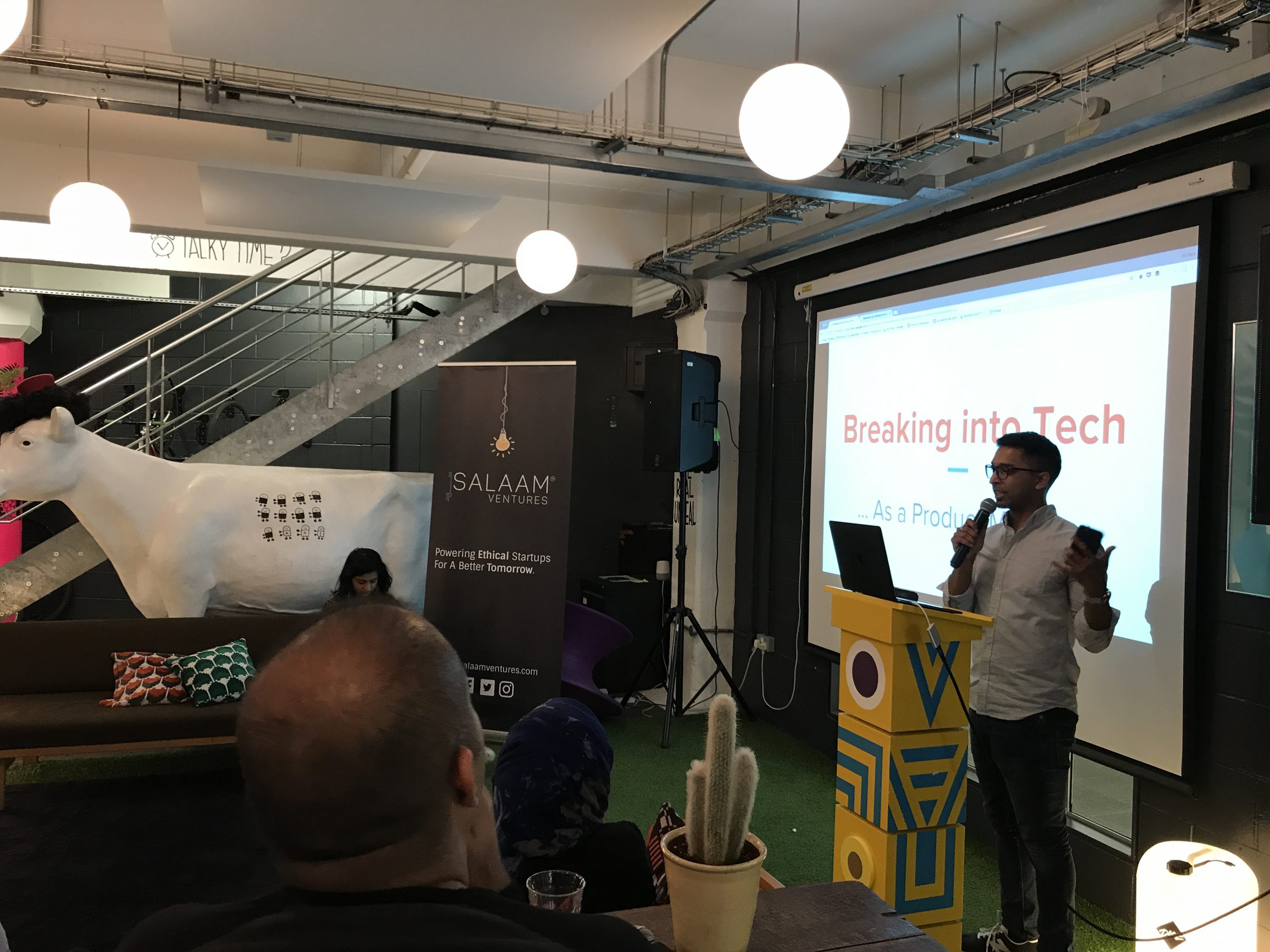 Breaking into Tech event, May 2017